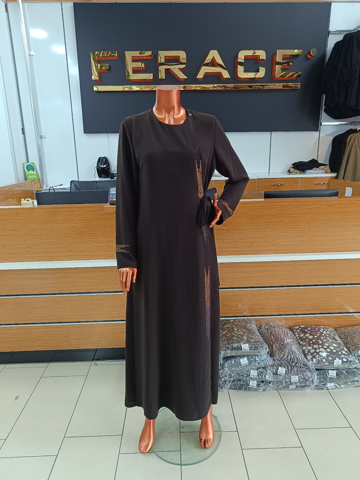  ABAYA ETAMİN FERACE